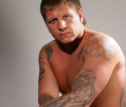 Tatuajele lui Alexander Emelianenko (fotografie)