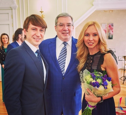 Alexey Yagudin și Tatyana Totmyanina au jucat o nuntă în Krasnoyarsk