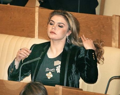 Alina Kabaeva a ieșit în sfârșit