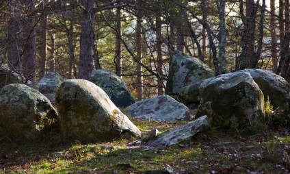 Alushta cromlech (ősi szentély)