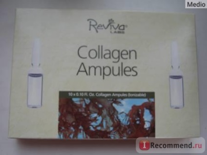 Ampule cu ampule de colagen pentru laboratoare de colagen reviva (ionizabile) - 