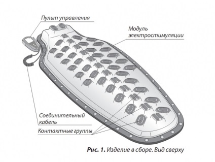 Aparat pentru tratamentul osteochondroziei cervicale la domiciliu