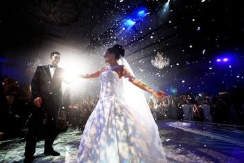 Închiriere de zăpadă artificială și gheață artificială pentru nuntă