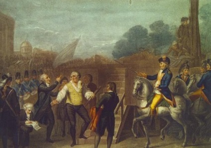 Arestarea și executarea lui Louis 16, rege al Franței