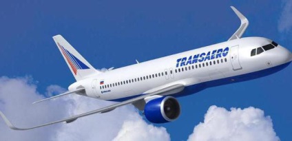 Transaero Airlines charter járatok egy kis út 1