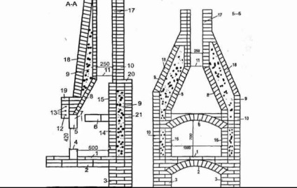 Kerti grill téglából saját kezű rajzokkal és fényképes turn-by-turn utasítással