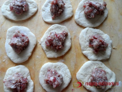 Belyashi cu carne într-o rețetă multivariat - gătit cu o fotografie