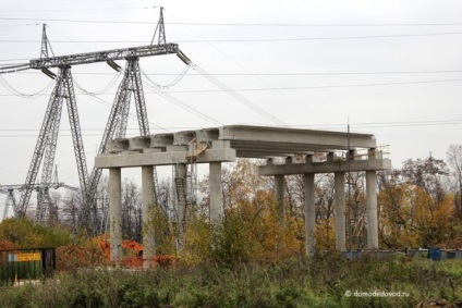 Examinare foto de ansamblu a construcției de pasaj