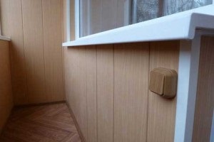 Decât să termine un balcon din interior