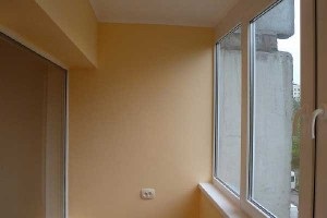 Decât să termine un balcon din interior