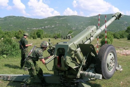 D-30 - calibrul forțat remorcat 122 mm