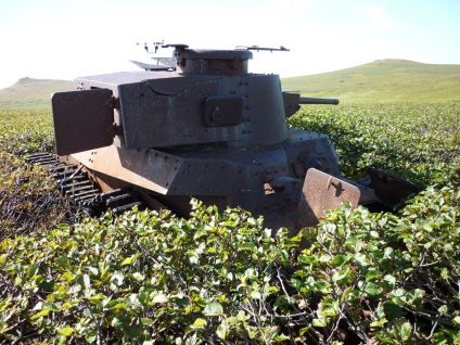 Parașutiști împotriva tancurilor de luptă de pe insula Shushu, portal militar-istoric