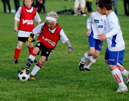 Copii și fotbal - copii și sport
