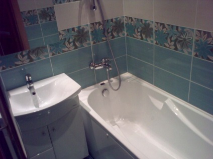 Hruscsovban lévő fürdőszoba tervezése és javítása