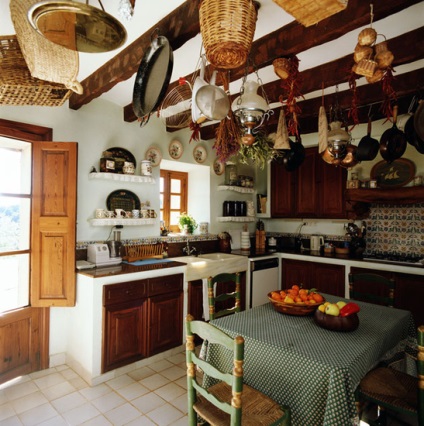 Proiectare bucătărie în țară, interior, fotografie, video