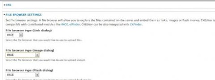 Instalarea Drupal 7 a editorului vizual ckeditor imce, note despre web