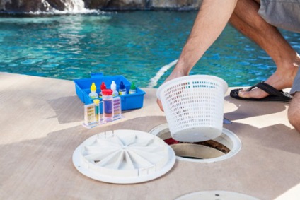 Filtru pentru piscină - metode și metode pentru curățarea piscinelor în aer liber