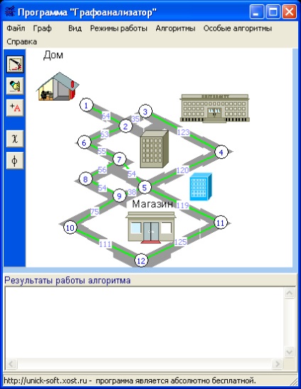 Графоаналізатор - середовище для роботи з графами