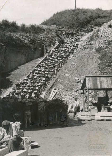 Istoria taberei de concentrare din Mauthausen și a scărilor sale
