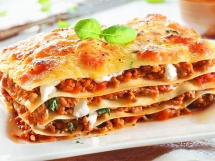 A lasagna története, a dolgok története