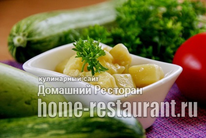 Zucchini pentru iarna ca ciuperci - reteta pe site-ul restaurantului acasa