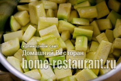 Zucchini télre gomba - recept az otthoni étterem honlapján