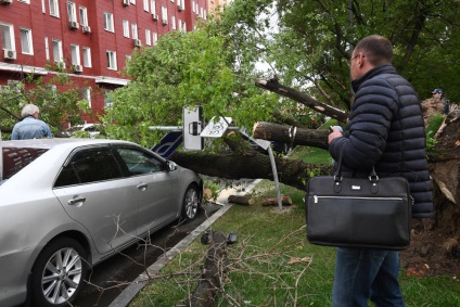 Cum să proprietarii de mașini pentru a repara daunele după un uragan - ziarul rus