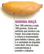 Ce banane sunt în Brazilia, ce fel de banană este populară în Brazilia