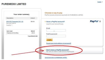 Hogyan fizethetek bankkártyával a paypal (fiók megnyitása nélkül) - puremedix