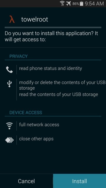 Cum se obține root gsx samsung s5 (modul superuser)