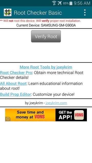 Cum se obține root gsx samsung s5 (modul superuser)