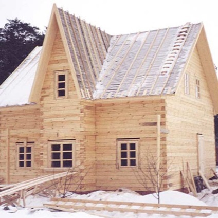 Cum se construieste o casa de lemn-sfaturi cu fotografii