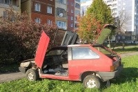 Cum să faci o ușă Lambo pe un VAZ 2017