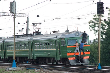 Cum se pot face treceri în trenurile electrice - Planeta rusă