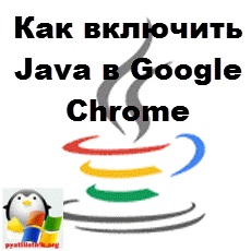 Cum se activează java în google chrome, configurarea serverelor windows și linux