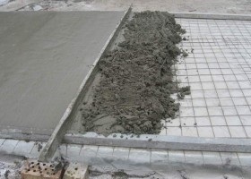 Cum se umple betonul în timpul iernii
