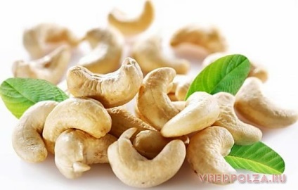 Cashew előnyei és ártalmai