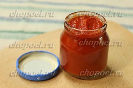 Ketchup de tomate pentru iarnă
