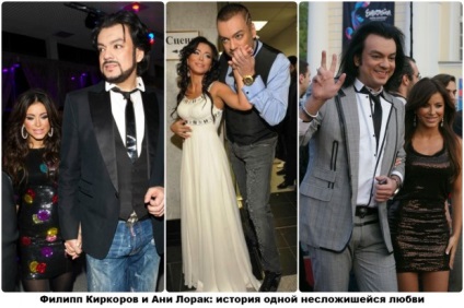 Kirkorov și ani lorak au comentat cu privire la sărutările lor