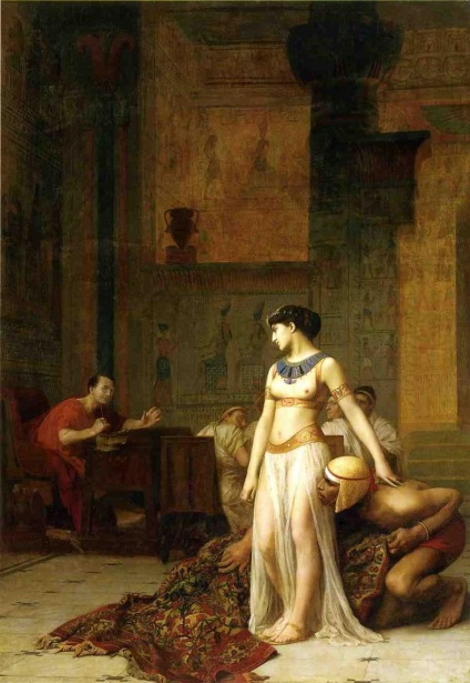 A szerelem és a halál Cleopatra zarándoklata - történelmi idő