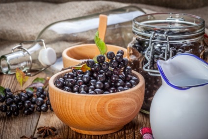 Komárom a Chokeberry 9 receptből, hogyan kell főzni a komódot chryoplodka