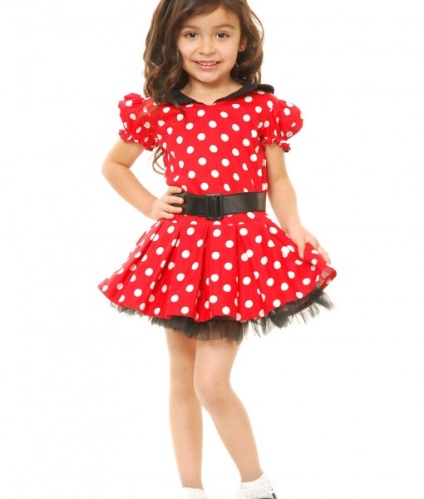 Costum Minnie Mouse fotografie cu mâinile proprii