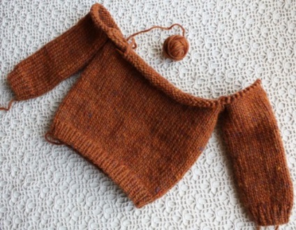 Lopapeis pentru copil - cum să legați un pulover islandez