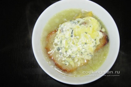 Supa de ceapă (versiune simplificată) - gătit pentru bărbați