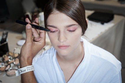 Make-up cu afișarea dior prêt-à-porter primăvară-vară 2016, frumos insider