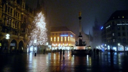 Marienplatz din München - o recenzie și o fotografie