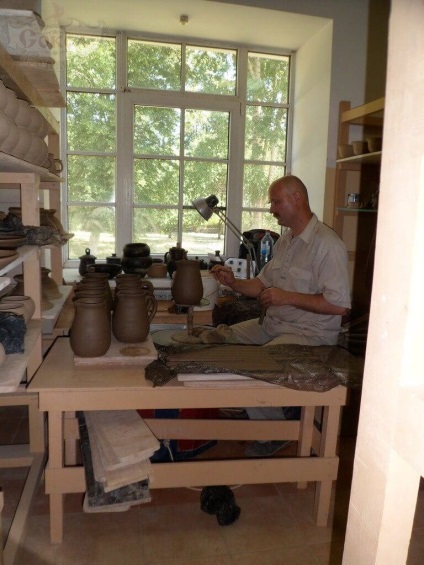 Master class în atelierul de ceramică - hotelul falcon - cel mai bun hotel urban din Suzdal