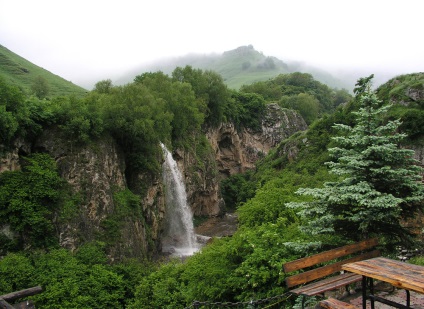 Mézes vízesések (27 fotó) - Karachay-Cherkessia