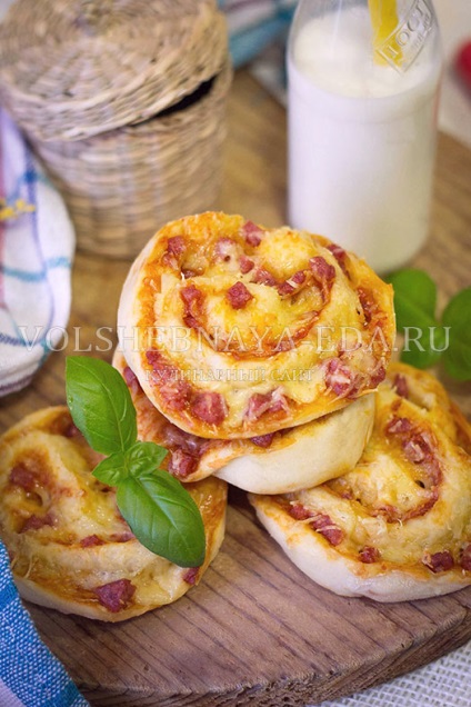 Mini pizza, reteta cu fotografie, magie