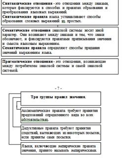 A logika, a logika és a nyelv tanulmányozásának fő témája